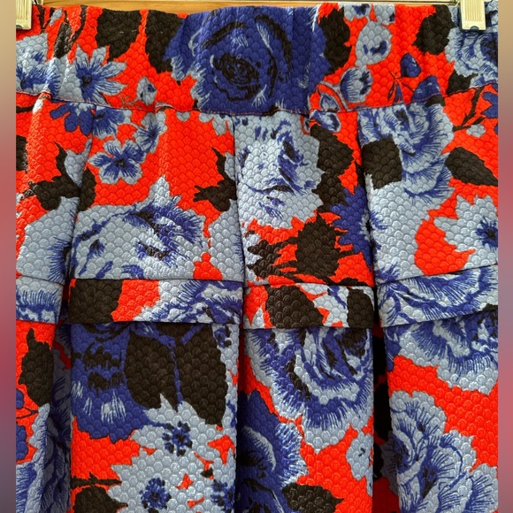 Anthropologie HD in Paris Tiered Floral Pockets Flouncy BEAUTIFUL Skirt Medium - Picture 15 of 16